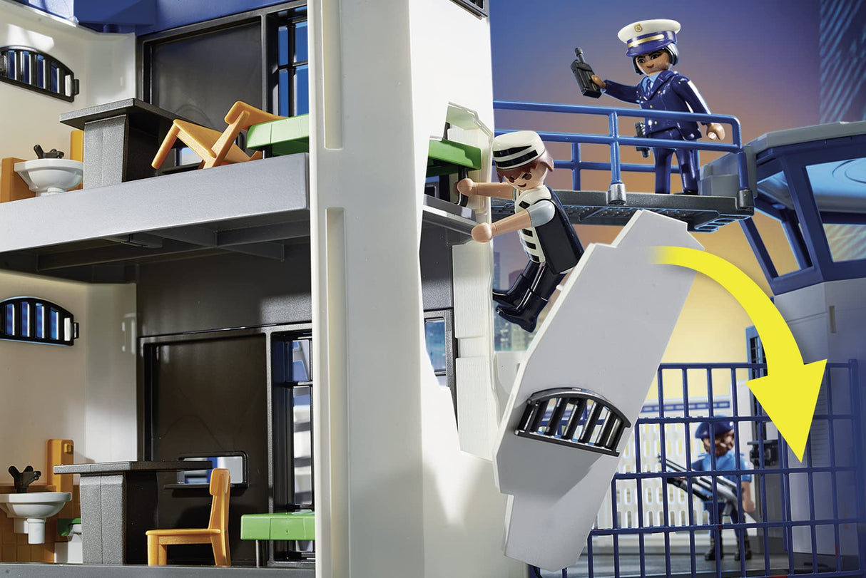 PLAYMOBIL 6872 – Policía de Central de Comando con prisión