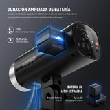 NEEWER Q200 200Ws 2.4G TTL Flash Strobe Estudio para Exteriores con APP Control, 1/8000 HSS, 3200mAh Fotografía con Batería Monolight Speedlite Lámpara Modelar 10W/Flash 750/Reciclaje de 0.01~1.5s