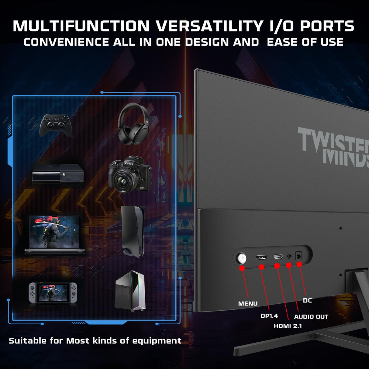 Twisted Minds Blaze Series Flat 27" FHD - 180HZ