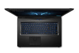 MEDION ERAZER X7861 - MD 61177 - Ordenador portátil gaming de 17.3" (Intel Core i7-8750H, 16 GB RAM, 1 TB HDD, 256 GB SSD, Nvidia GeForce GTX 1070, Windows 10) negro - Teclado QWERTY Español