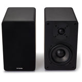 Aiwa SP-A100 Altavoces de estantería pasivos, Par de Altavoces de estantería,Hi-Fi Altavoz de 2 vías, 150W de Potencia, Woofer de 5.25", Bookself Speakers, con Sistema Reflex de Graves. Color: Negro