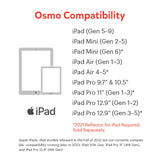Osmo - Genius Starter Kit for iPad - 5 Educational Learning Games - Ages 6-10 - Math, Spelling, Creativity & More - Stem Toy iPad Base Included
