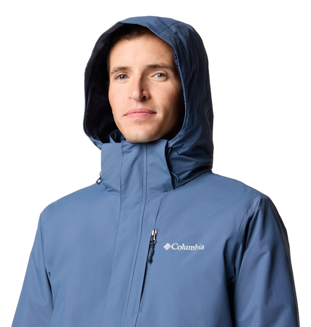 Columbia Element Blocker Interchange Jacket, Chaqueta De Invierno 3 En 1 Hombre, Dark Mountain, M
