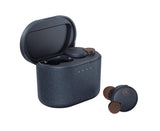 Yamaha TW-E7B - Auriculares in-Ear True inalámbricos Bluetooth con cancelación Activa del Ruido y Optimizador de oído, micrófono con diseño avanzado, Resistentes al Agua y al Sudor IPX5 – Azul Oscuro