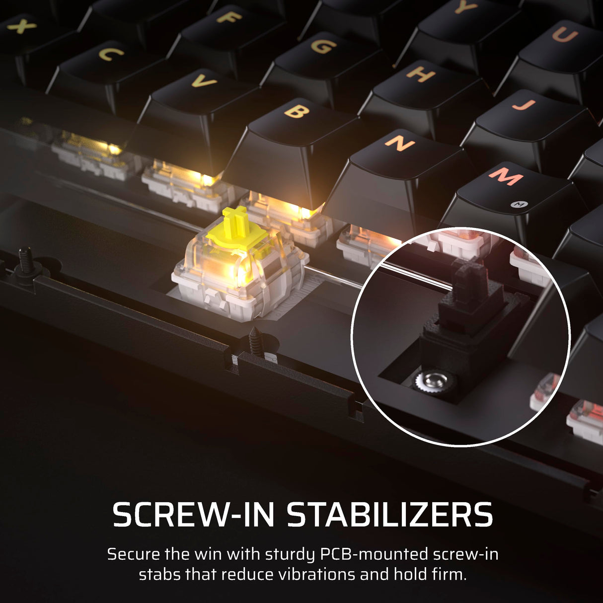 Corsair K65 Plus Wireless 75% RGB Teclado mecánico para Juegos Intercambiable en Caliente – Conmutadores táctiles pre-lubricados MLX Fusion – Dos Capas de amortiguación de Ruido – Teclas PBT –
