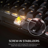 Corsair K65 Plus Wireless 75% RGB Teclado mecánico para Juegos Intercambiable en Caliente – Conmutadores táctiles pre-lubricados MLX Fusion – Dos Capas de amortiguación de Ruido – Teclas PBT –
