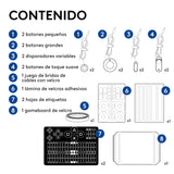 Logitech G Adaptive Gaming Kit For Access Controller, controles personalizables de alto rendimiento diseñados para mando Access para consolas PS5, 8 botones y disparadores - Negro