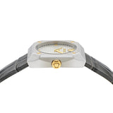 Versace Reloj Analógico para Mujer'S de Cuarzo Suizo con Correa en Cuero VE9E00124