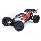 ARRMA Coche RC Typhon GROM 4x4 Smart Pequeña Escala Cochecito RTR con batería y Cargador Rojo/Blanco ARA2106T2