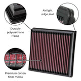 K & N Filters e-0658 K & N – Filtro de aire