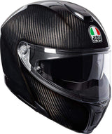 AGV Sportmodular Casco para Moto, Hombre, Glossy Carbon, 2XL