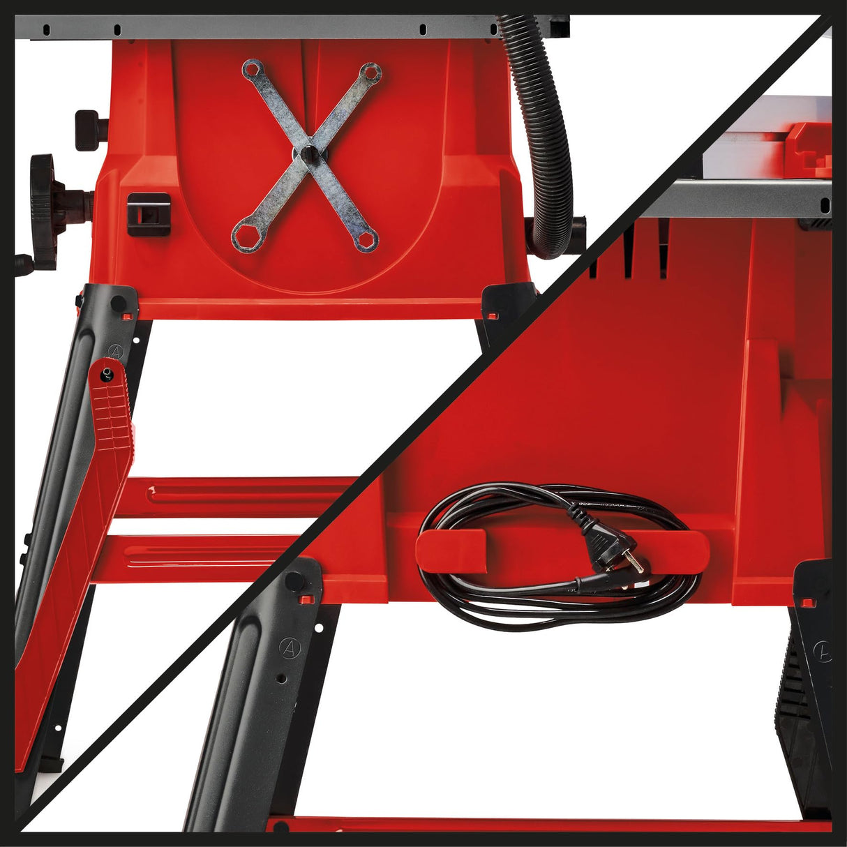 Einhell Sierra circular de mesa TC-TS 2025/3 eco (máx. 2000 W, tope angular, tope paralelo, conexión de aspiración en la carcasa y protección de hoja de sierra, incl. hoja de sierra de metal duro)