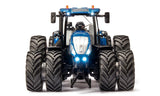 siku 6739, Tractor New Holland T7.315, 1:32, Azul, Metal/Plástico, Teledirigido, Incluye mando de control remoto Bluetooth, Con neumáticos dobles desmontables, Control vía app posible