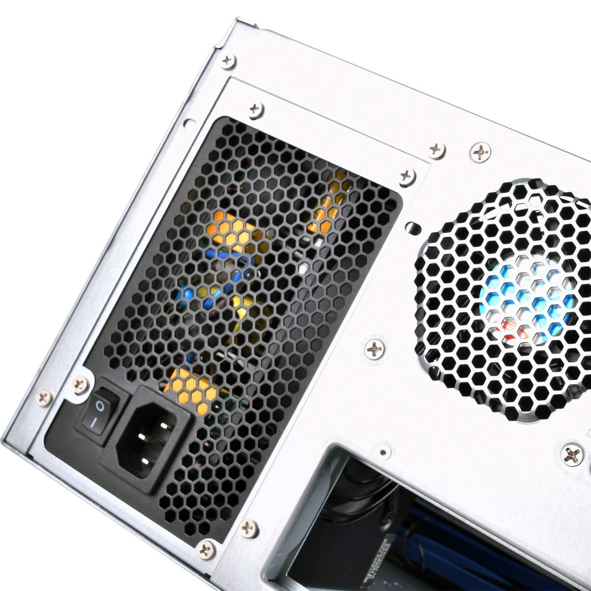 Silverstone SST-RM400 - Chasis para Servidor de Montaje en Rack de 4U, admite hasta SSI-CEB mainboard y ATX (PS2) / Mini PSU redundante