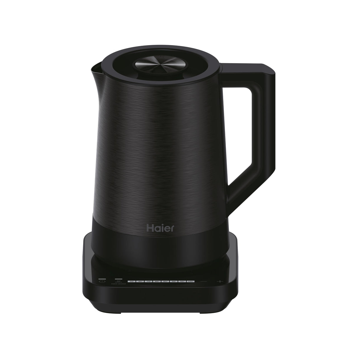 HAIER Hervidor de Acero Inoxidable, Ahorro de Energía, 7 Ajustes de Temperatura, Función Mantener Caliente, Hervir para una Taza, 1.7L, 2200W [I-Master Series 5]