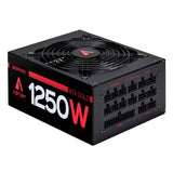 Abysm Gaming Morpheo 1250W – Fuente de Alimentación ATX Full Modular, 80 Plus Gold, Ultra Silenciosa, Condensadores Japoneses, PSU PC Gaming y Profesional, Compatible RTX/AMD, 5 Años Garantía