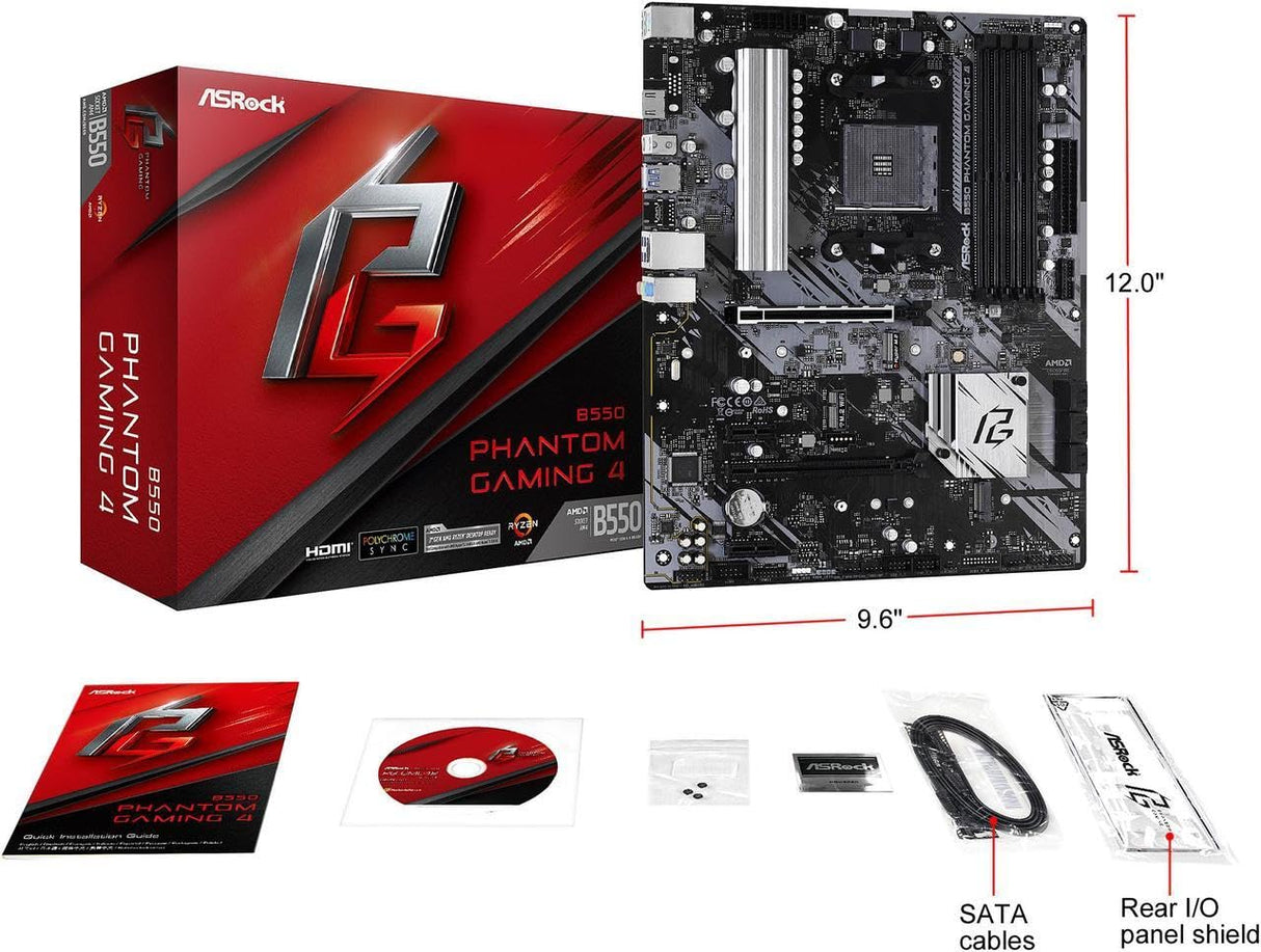Asrock B550 Phantom Gaming 4 AM4 DDR4 Retail