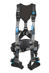 IRUDEK EXPERT 5 PRO S-M – Arnés anticaídas profesional con anillas dorsal y esternal A/2, cinturón flotante 3D EXO, anillas de aluminio, hebillas K-EASY, chip NFC Ready, EN 361 / EN 358 / EN 813