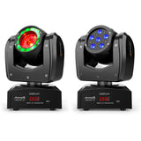 Audibax Oregon 120 Cabeza Móvil Beam Alta Potencia 120W con Led Osram + Wash RGBw 4 in 1 (Unidad)