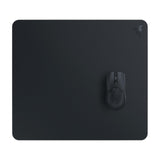 Razer Atlas - Alfombrilla de ratón de Cristal (Cristal Templado Premium, Resistente a la Suciedad y los arañazos, Movimientos del ratón más silenciosos, Base de Goma Antideslizante) Negro