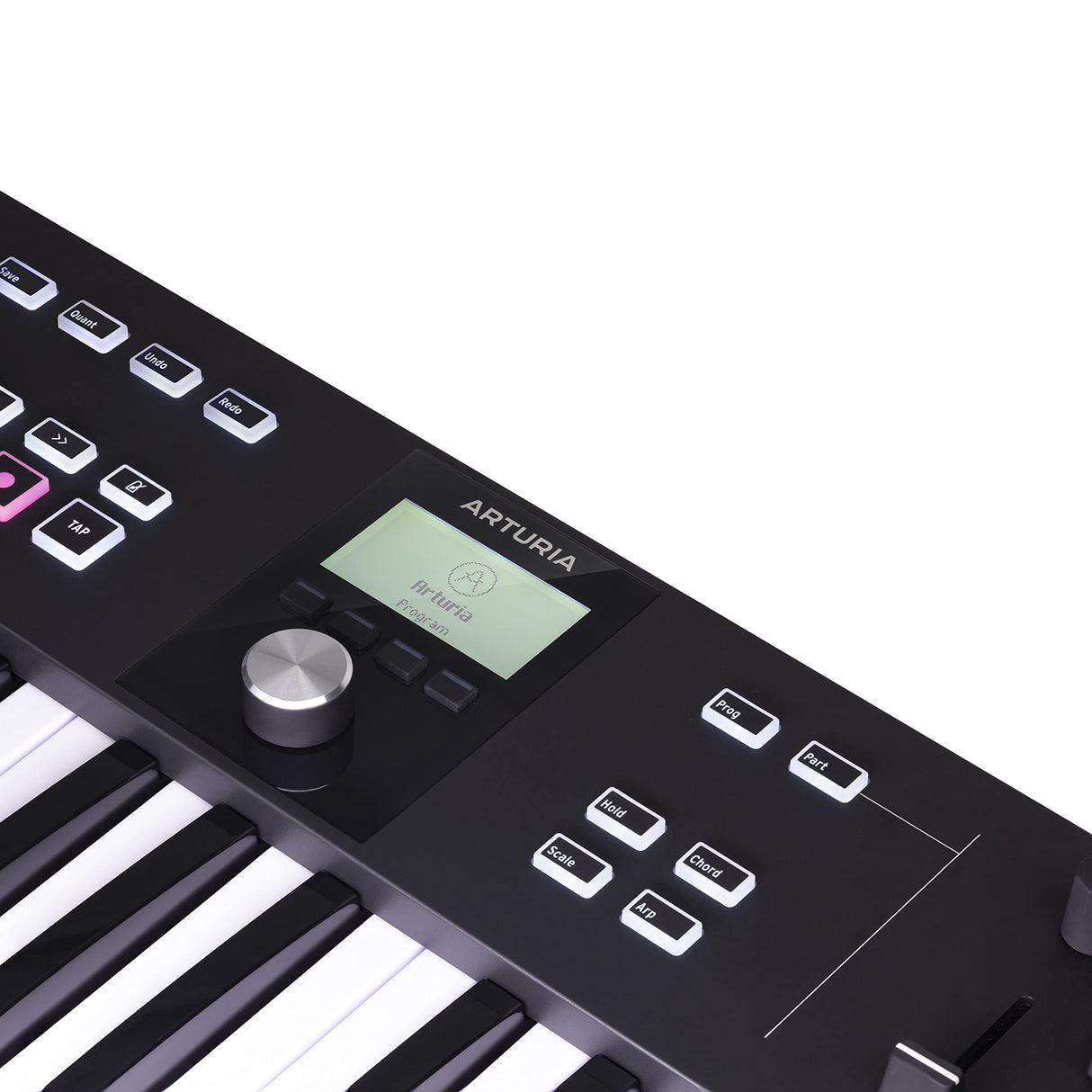 Arturia - KeyLab Essential 49 mk3 - Controlador MIDI de Teclado para Producción Musical - 49 Teclas, 9 Codificadores, 9 Faders, 1 Rueda de Modulación, 1 Rueda Pitch Bend, 8 Pads - Negro