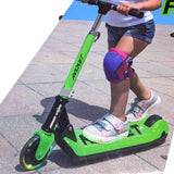 Ninco - (NH33006) Wheels E-Scooter JR Rocket Green. Patinete eléctrico plegable para niños. +6 años, color