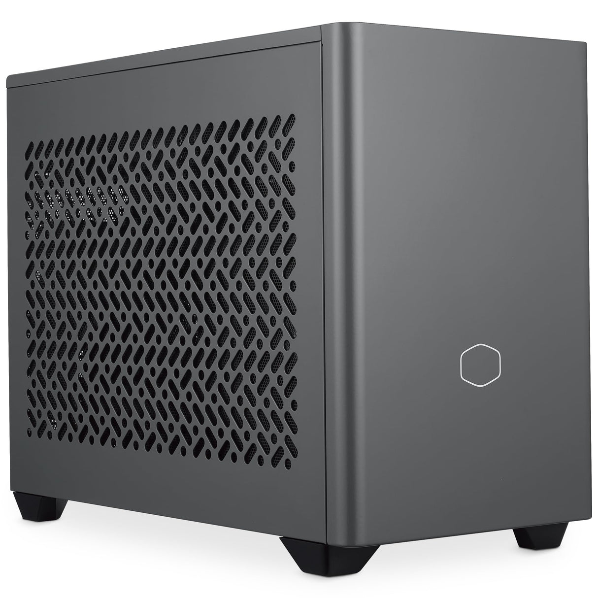 Cooler Master NR200P MAX V2 Caja PC Mini-ITX SFF - Refrigeración AIO 280mm, PSU 850W SFX Gold ATX3.0, Diseño Mejorado, Admite GPU Grandes, Cable Riser PCIe4.0, Puerto USB3.2 Gen2x2 Tipo-C - Enchufe UE
