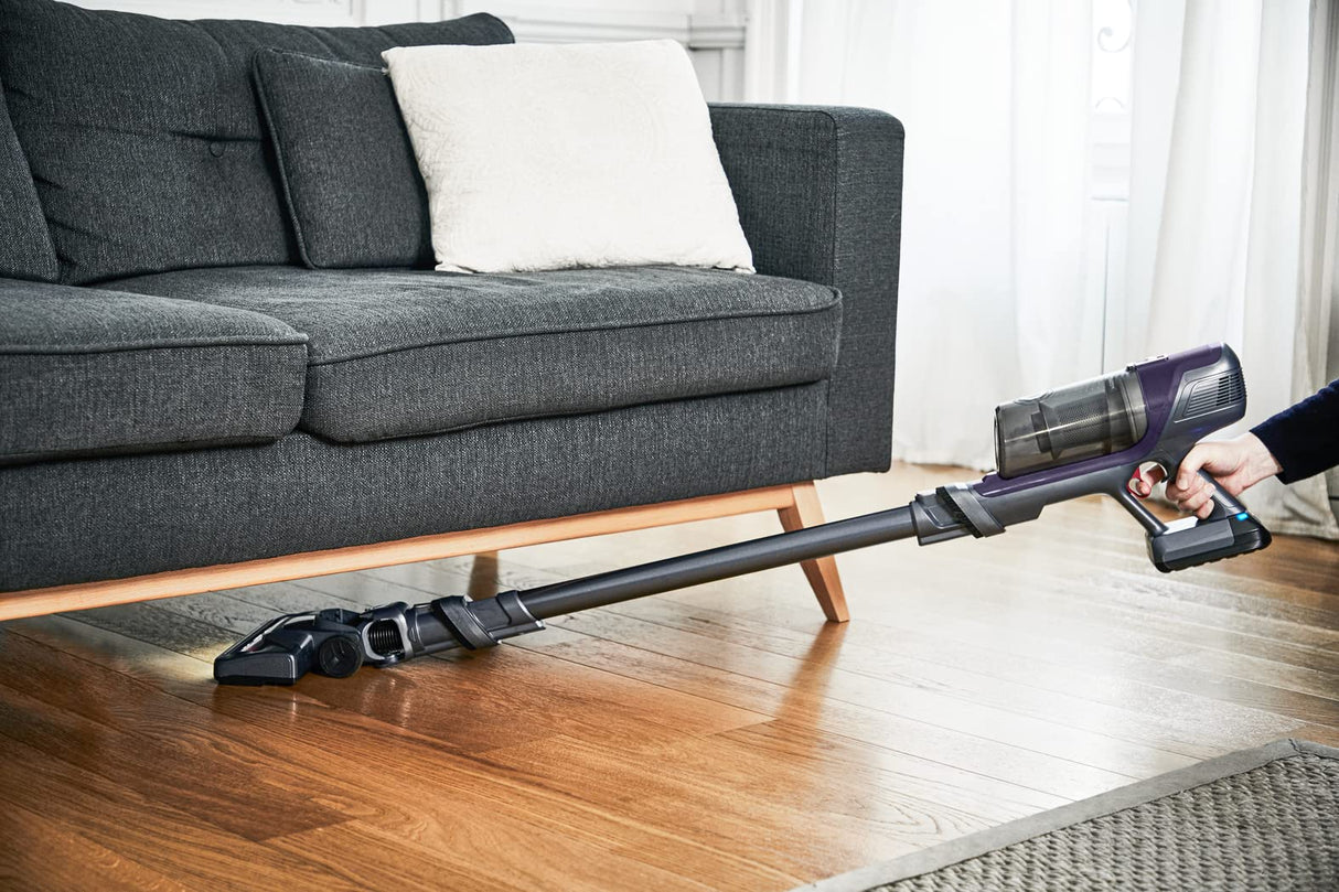 Rowenta Aspirateur balai Sans Fil X-PERT 6.60 Aspiradora de Escoba Inalámbrico, 2 Velocidades, Morado
