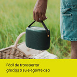 Pure Woodland Altavoz para Exteriores con Bluetooth y Radio Dab+/FM (Resistente al Agua IP67, portátil, batería de 14h jardín y Camping) Verde