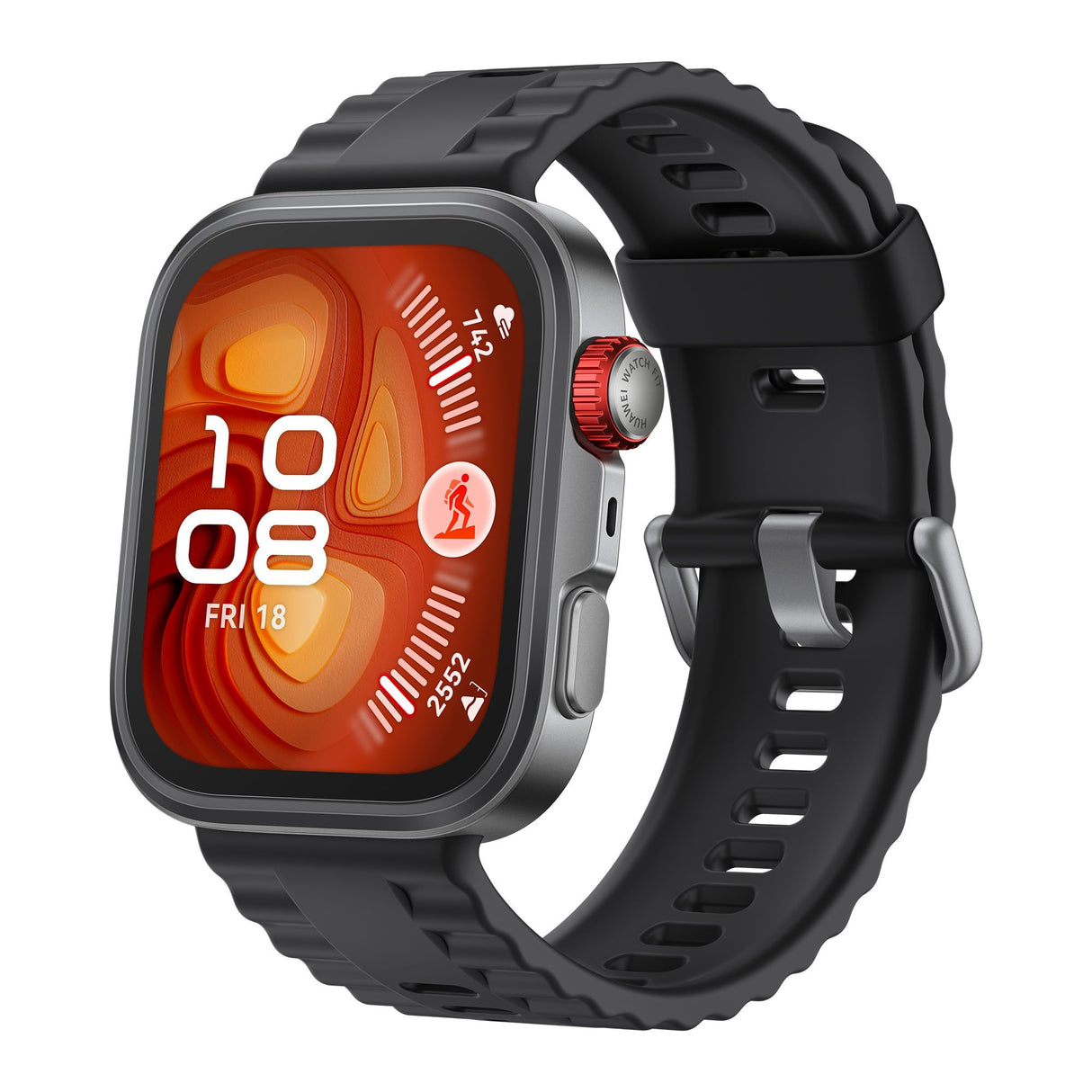 HUAWEI Watch FIT 4 Pro Smartwatch, Cristal de Zafiro y Titanio, Brillo máximo de 3.000 nits, Pago por NFC, Dual –Band GPS, ECG, Deportes al Aire Libre de Alto Rendimiento