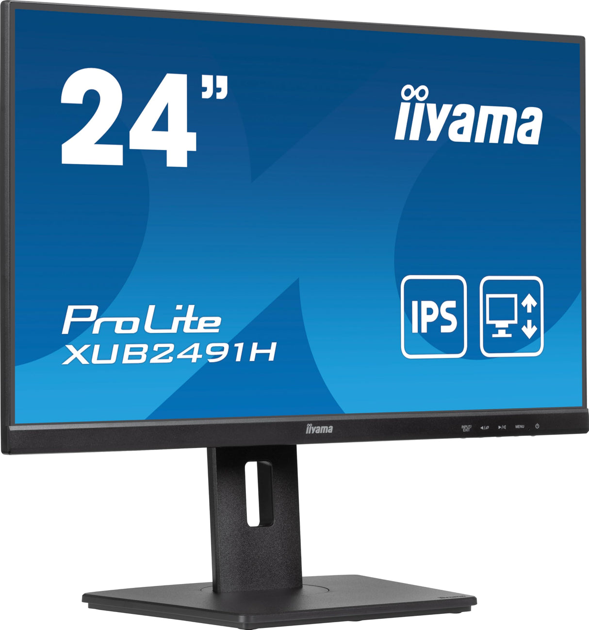 iiyama Prolite XUB2491H-B1 24' IPS Monitor, 1920 x 1080 Full HD, 100Hz, 0,5ms