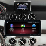 12.3inch Android Pantalla CarPlay Autoradio para Mercedes Benz A CLA GLA W176 W117 X156 NTG5