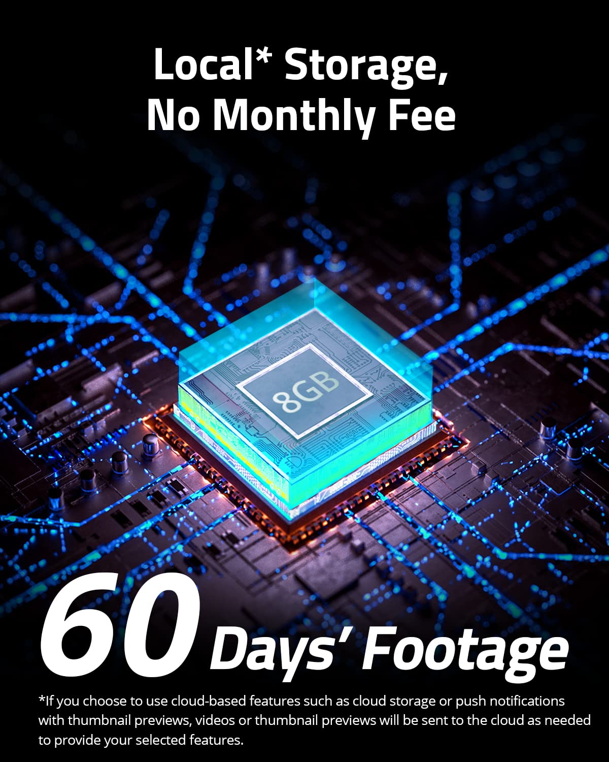 eufy Security Cámara Vigilancia WiFi Exterior Floodlight CAM 2 Pro, Función de Giro e inclinación de 360°, 2K Full HD, iluminación Inteligente, Impermeable, IA en el Dispositivo, sin Tarifa mensual
