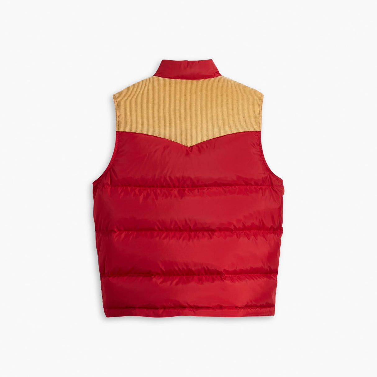 Levi's Western Super Puffer Vest, Hombre, Rhythmic Red, S