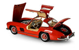 IXO Colecciones 1:8 IXO Mercedes 300 SL Rojo - modelismo, maquetas, Kit de construcción, Kit de modelismo, 602 Piezas