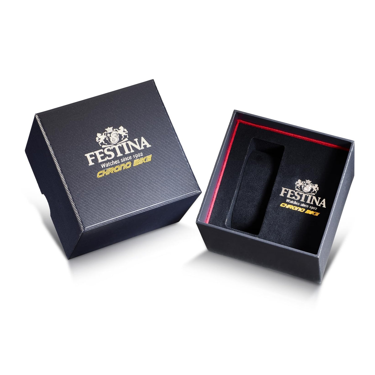 Festina Reloj Hombre F20642/3 Chrono Bike Caja de Acero Inoxidable 316l Plateado Correa de Caucho Verde