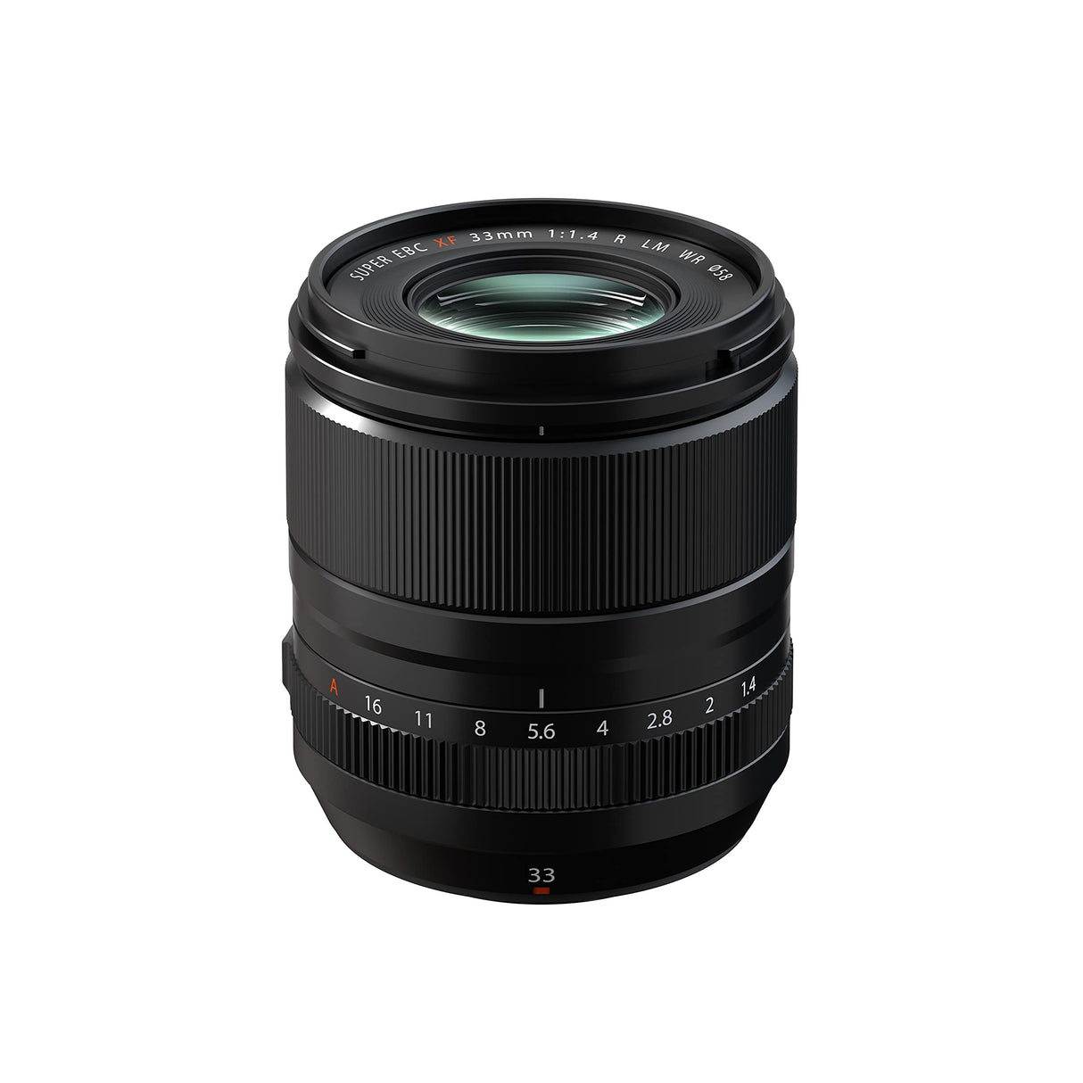 Fujifilm FUJINON XF33mmF1.4 R LM WR, Negro