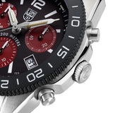 Luminox Reloj Cronógrafo para Hombres de Cuarzo Suizo con Correa en Caucho XS.3155.1