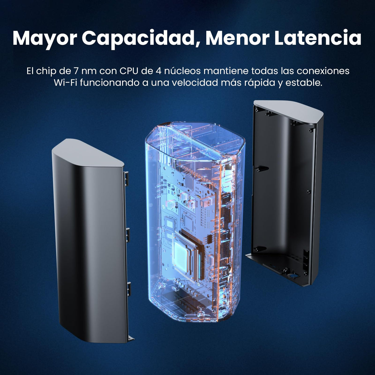 Tenda 5G03 - Router 5G NR LTE, Router Wi-Fi 6 AX1800, Velocidad hasta 4,67 Gbps, Easy Mesh, Plug&Play, 2 Puertos Gigabit, Conecta hasta 128 Dispositivos, WPA3, OFDMA, MU-MIMO