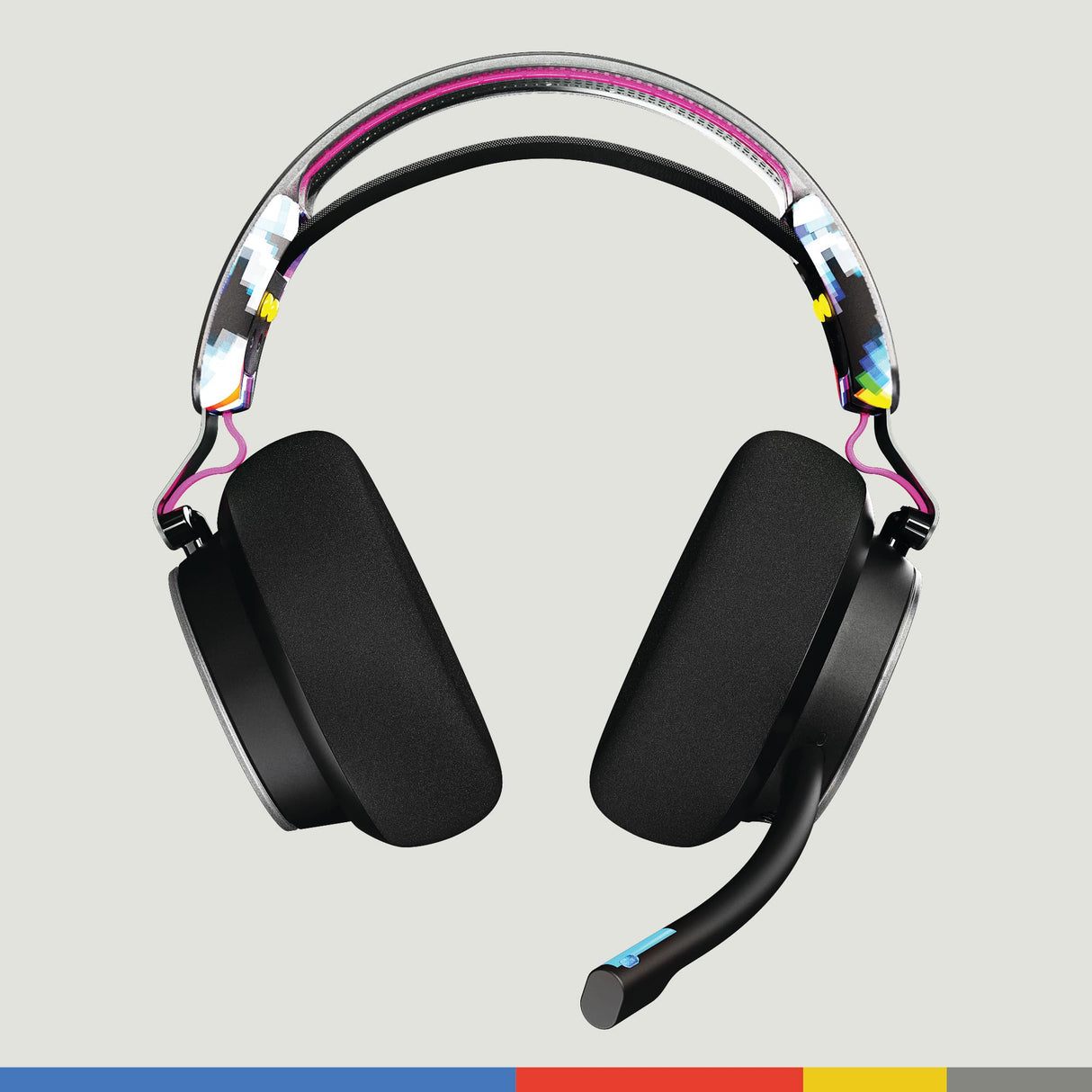 Skullcandy PLYR Cascos Over-Ear Inalámbricos Multiplataforma para Gaming, con Enhanced Sound Perception, 24 h de Autonomía, Micrófono con IA, Compatibles con Xbox Playstation y PC - Negro