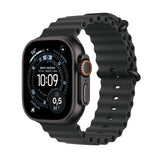 Apple Watch Ultra 3 GPS + Cellular, Reloj prémium para Running y Multideporte con Caja de Titanio Resistente de 49 mm y Correa Ocean Negra. Monitores avanzados de Salud