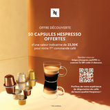 Krups Nespresso Essenza Mini Intensa Cafetera de Cápsulas de Café Barista, 2 Tamaños de Taza, Espresso, Lungo, Diseño Ultra Compacto, Automático YY2911FD, 0.6 litros