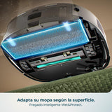 Cecotec Robot Aspirador y Friegasuelos con Estación Autovaciado, IA y Láser Conga Z100 X-Treme. Navegación Láser e Inteligencia Artificial, 20000Pa, Fregado Profesional, Mopa Bimaterial XXL