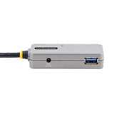 StarTech.com Hub Extensor USB - Cable USB 3.0 de 10m con Hub USB-A de 4 Puertos - Repetidor USB Activo Alimentado por el Bus - con Fuente de 20W - con Protección ESD Nivel 2 (U01043-USB-EXTENDER)