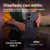 Motorola Moto g35 5G, 12GB (4GB+8GB RAM Boost)/128GB Gris, Pantalla FHD+ 6.72", cámara Dual de 50MP y Ultra Gran Angular, Selfie 16MB, batería 5000 mAh, Carga rápida de 18W