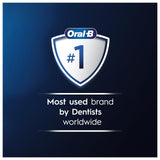 Oral-B iO5 - Cepillos de dientes eléctricos para adultos, 1 cabezal de cepillo de dientes y estuche de viaje, 5 modos con blanqueamiento de dientes, enchufe británico de 2 pines, color negro