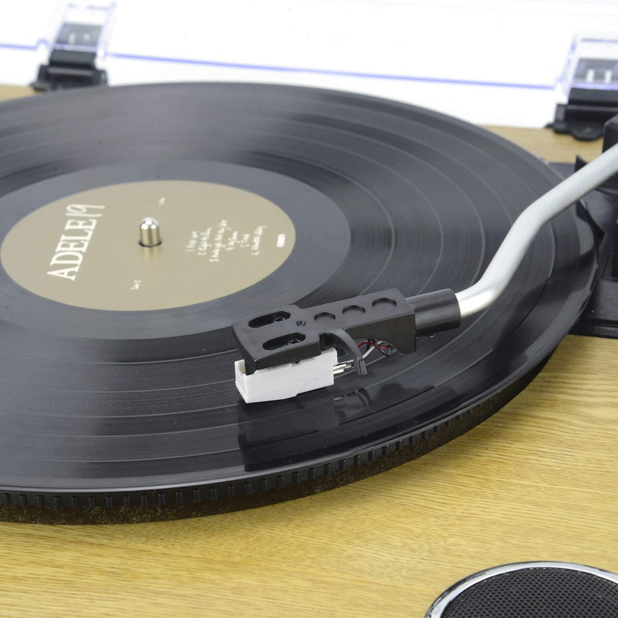 AIWA GBTUR-120WDMKII: Tocadiscos de Madera, Bluetooth, 3 velocidades, radio FM, SD y USB