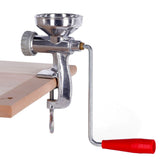 Máquina de Hacer Pasta Fresca con Virola en Aluminium | 5 Trefiladores de latón para Espaguetis, Macarrones, Bucatinis, Caserecces y Espaguetis alla chitarra