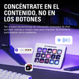 Elgato Stream Deck MK.2 – Controlador de estudio USB, 15 teclas macro, activa acciones en apps y software como OBS, Twitch, YouTube y otros, funciona en Mac y PC