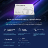 Transcend 256GB SSD370S 2.5 Pulgadas SATA III 6 Gb/s Disco de Estado Sólido Interno MLC NAND TS256GSSD370S